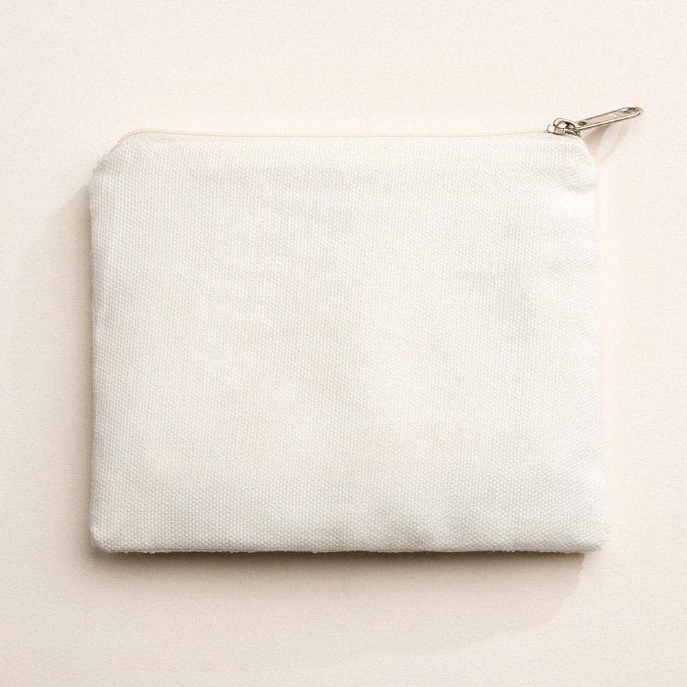 OH SNAP Message Gingerbread Man Seed Beaded Mini Pouch Bag