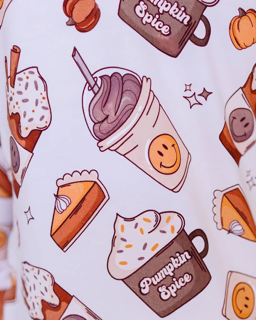 Bamboo Holiday Kids Clothing Two Piece Set | Pumpkin Spice