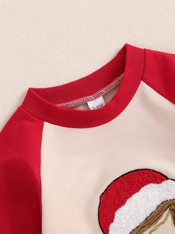 Gingerbread Embroidered Romper