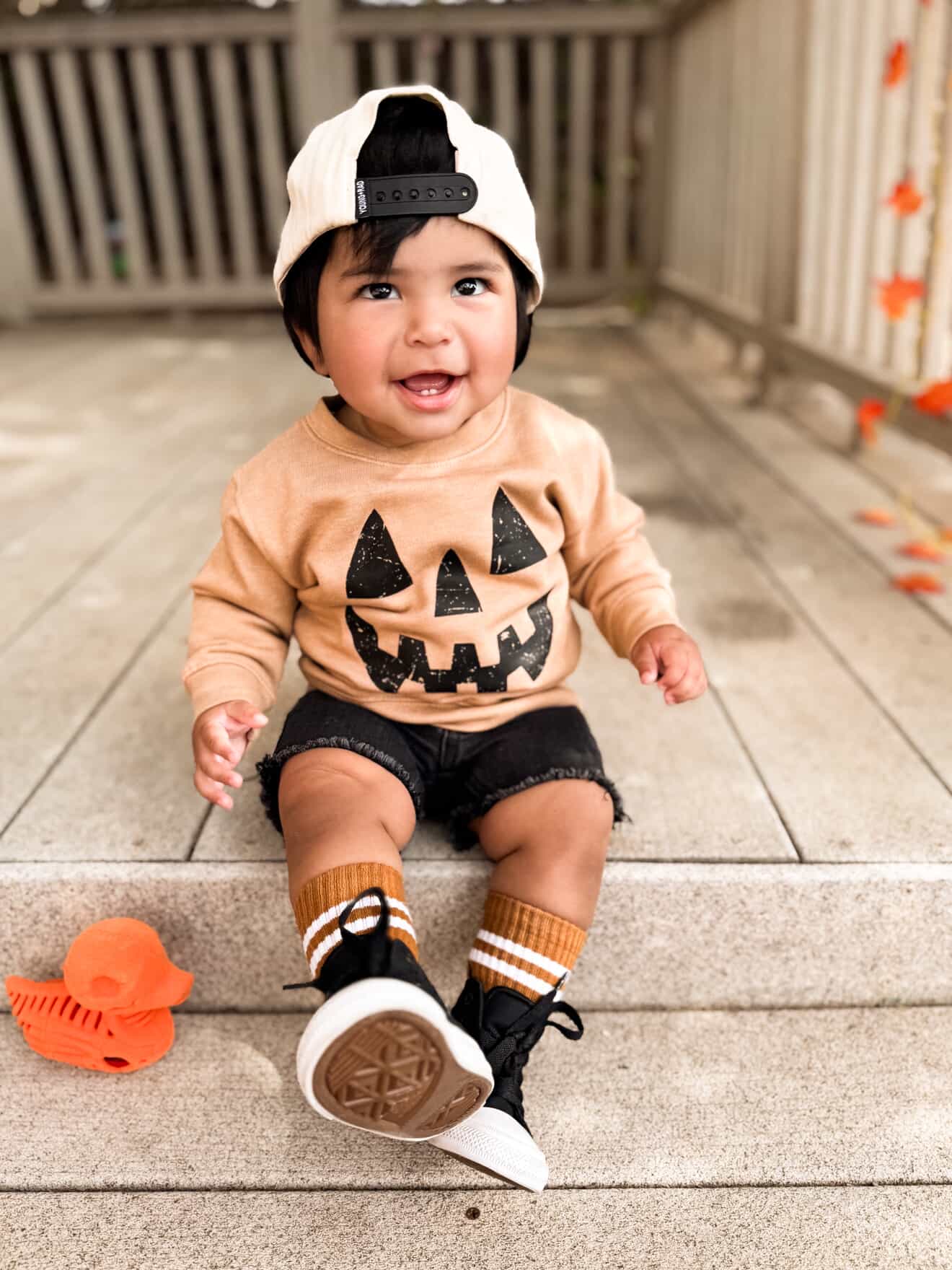 Pumpkin Smiley | Halloween Sweatshirt