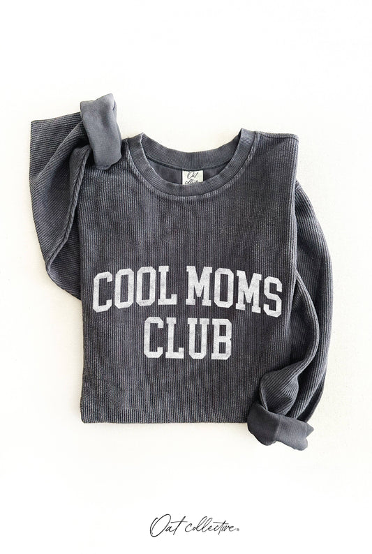 COOL MOMS CLUB  Thermal Vintage Pullover